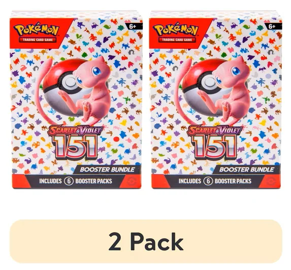 Walmart 2-Count 151 Booster Bundle
