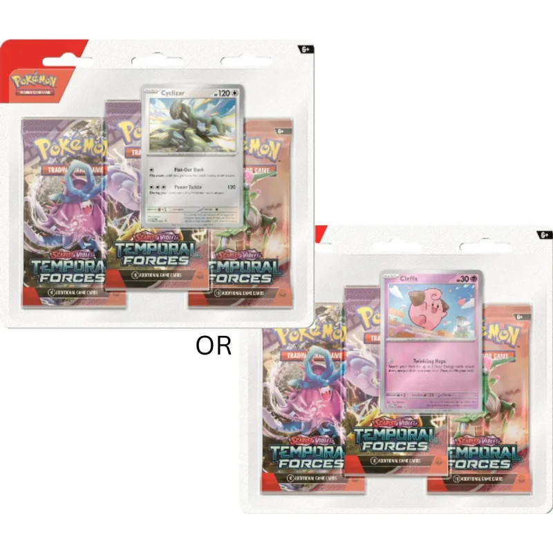Temporal Forces 3 Pack Blister (random)