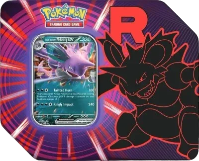 Team Rocket Tin [Team Rocket's Nidoking ex]