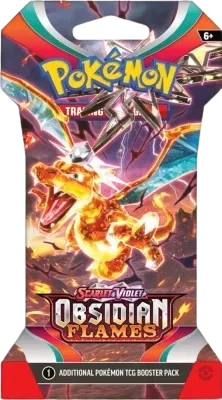 Obsidian Flames Sleeved Booster Pack