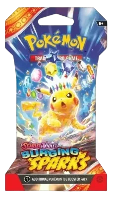 Surging Sparks Sleeved Booster Pack